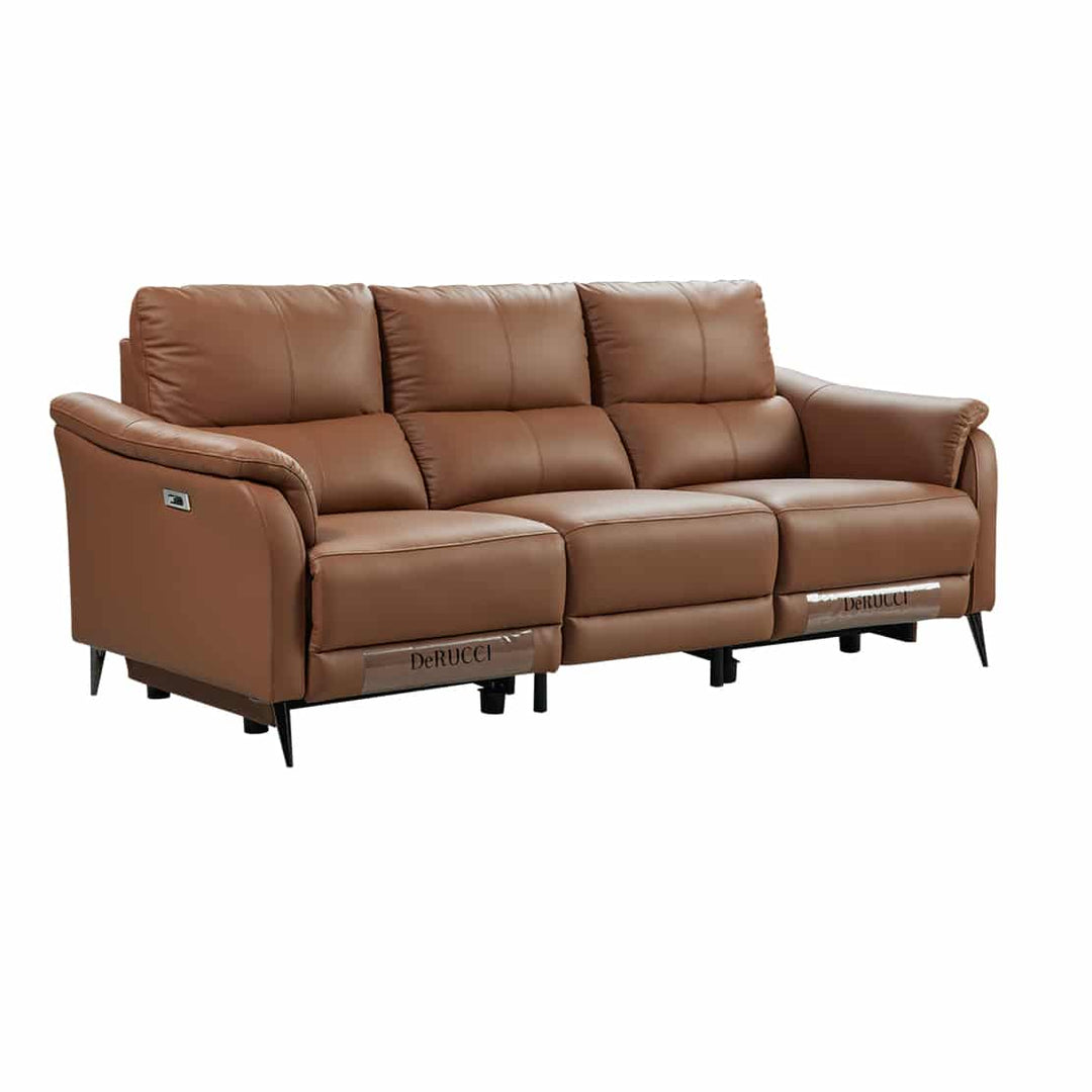 ROC1-017 3 Seater Sofa (Half Leather)