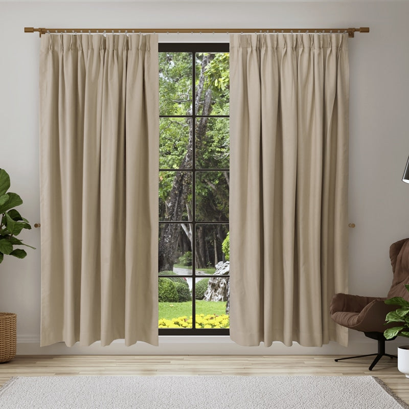 Charvon Blackout Curtain (99% Blackout / Customisable Size)