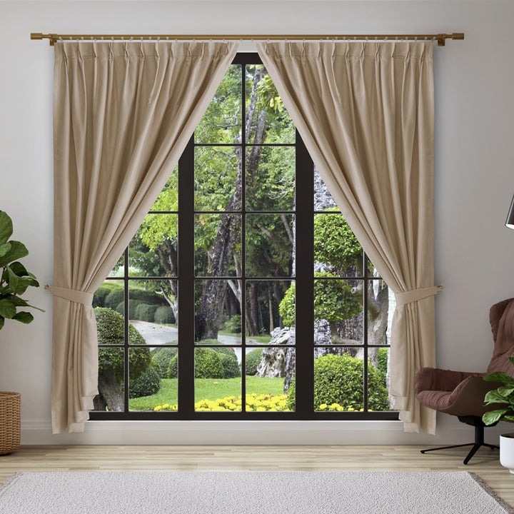 Charvon Blackout Curtain (99% Blackout / Customisable Size)