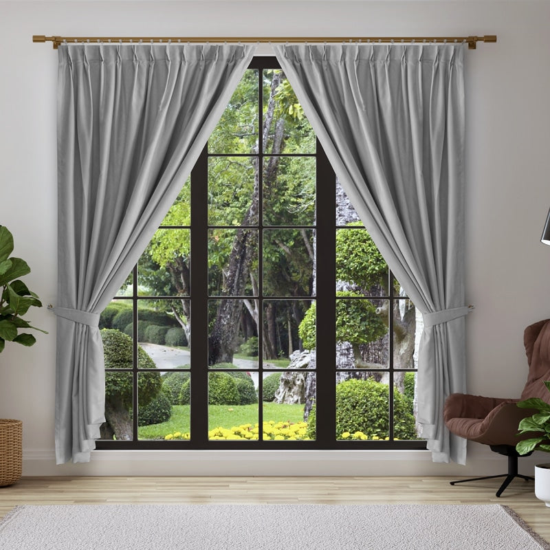 Charvon Blackout Curtain (99% Blackout / Customisable Size)