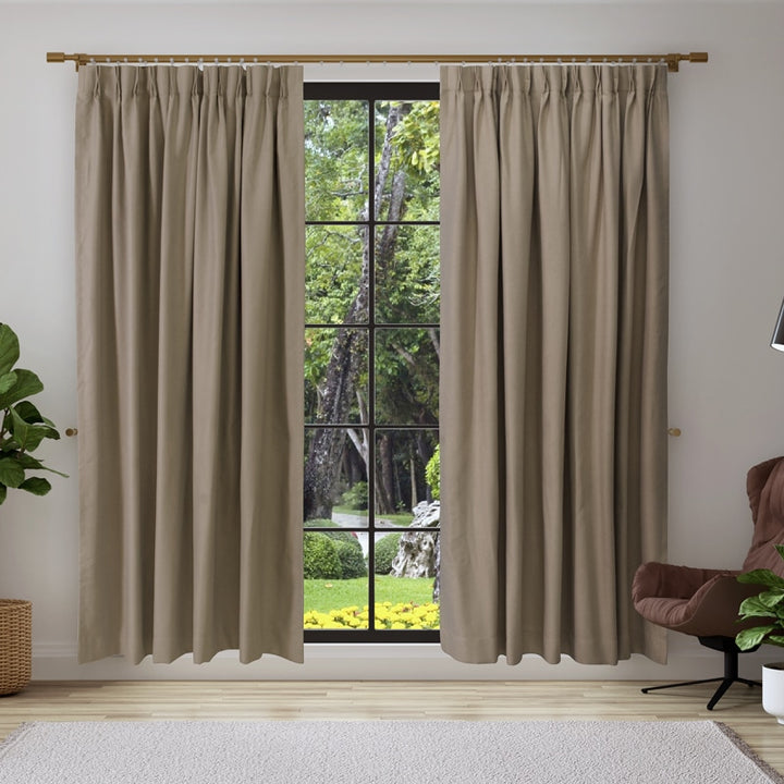 Charvon Blackout Curtain (99% Blackout / Customisable Size)