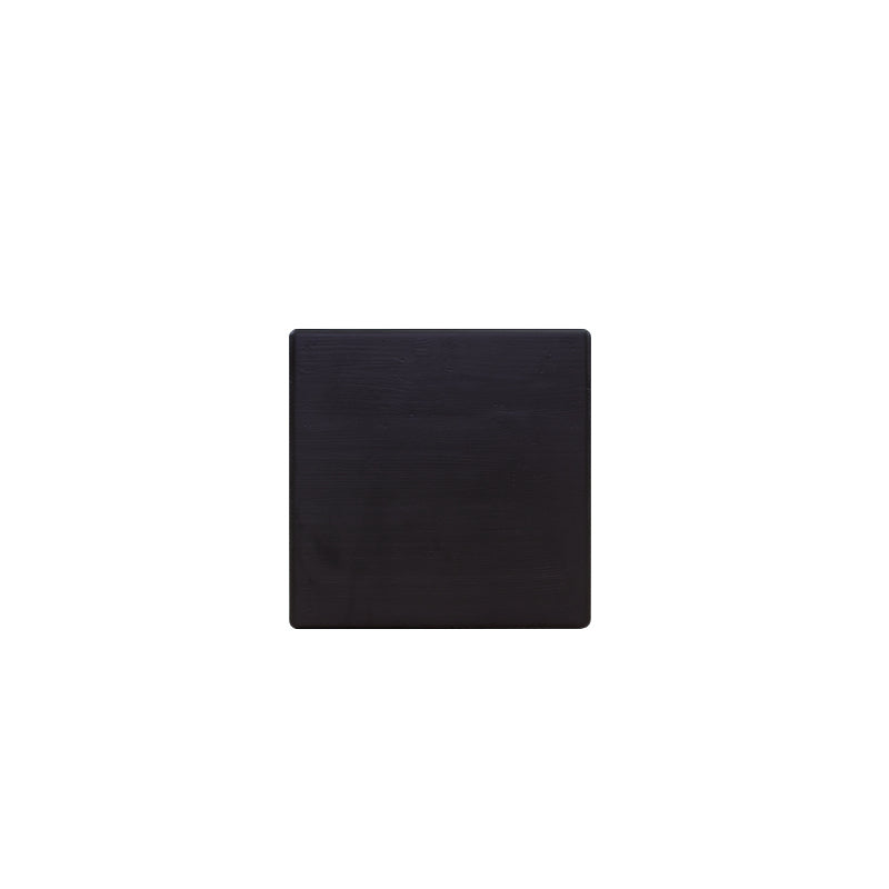 Mu Wood Stool / Side Table - Black Customisable size ( W370mm x D130mm x H200mm )