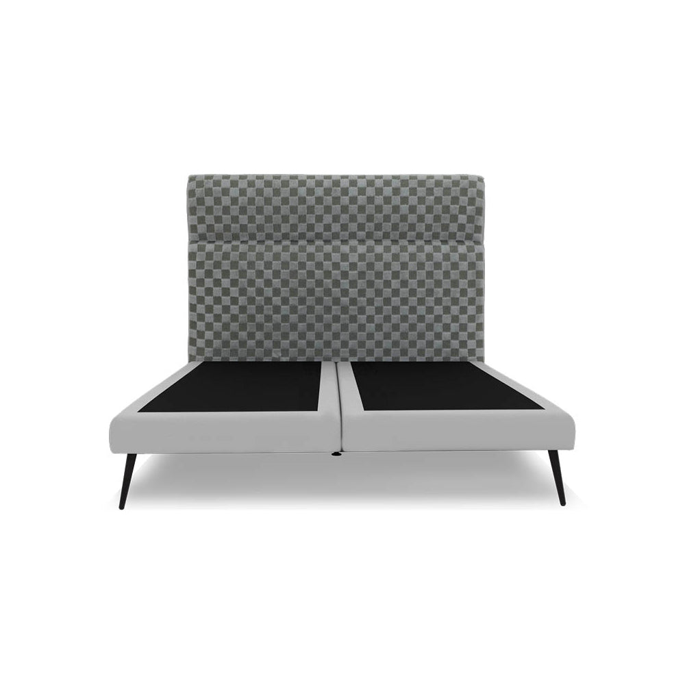Rokka Headboard + Day Angel Divan Bed Frame Premium - AK06/N06 Queen (Display Set)