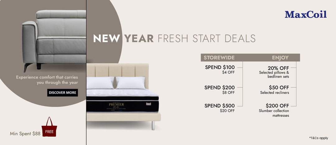 MaxCoil New Year Fresh Start Deals