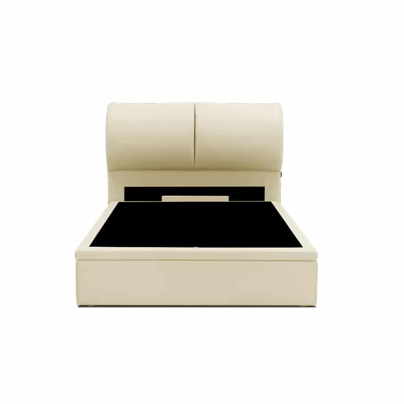 Padderton Headboard + Beven Motorised Storage Bed