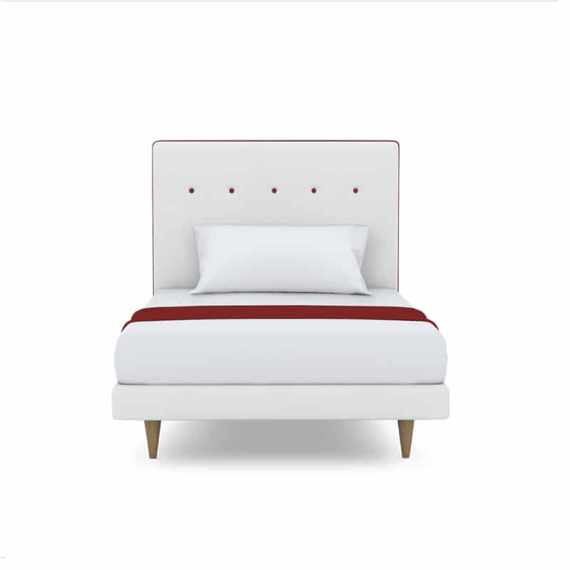 MaxKids Snoozie 6.5″ Pocketed Spring Mattress + Joy Bed Frame (Package)