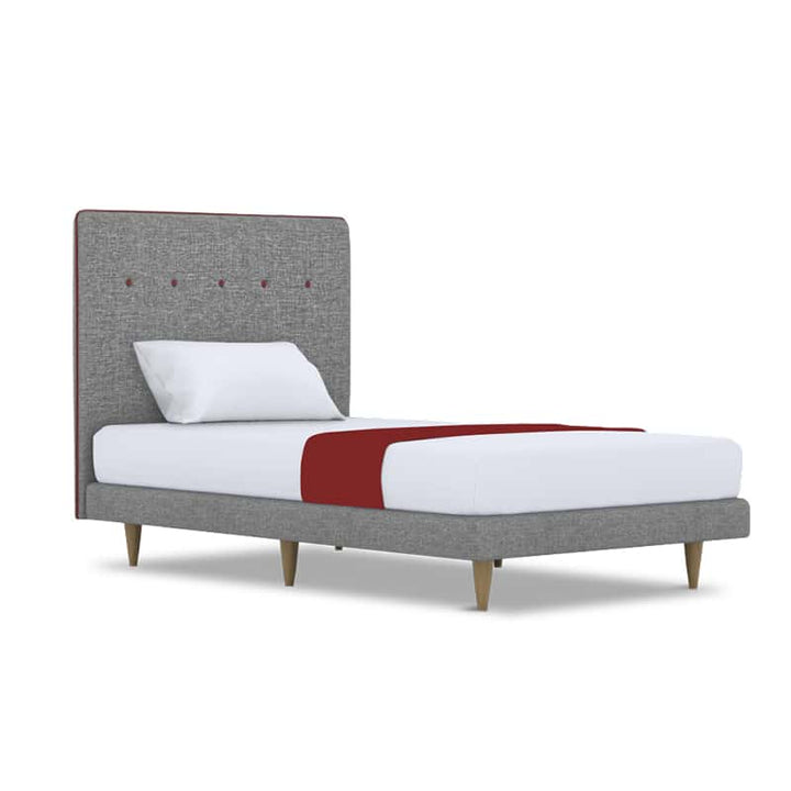 MaxKids Snoozie 6.5″ Pocketed Spring Mattress + Joy Bed Frame (Package)
