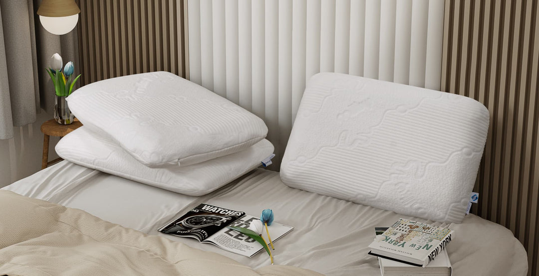 Alisa Aqua Latex Pillow (Medium Firm)