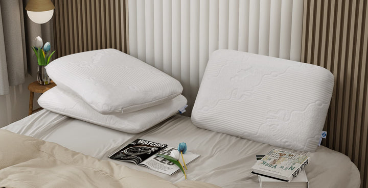 Alisa Aqua Latex Pillow (Medium Firm)