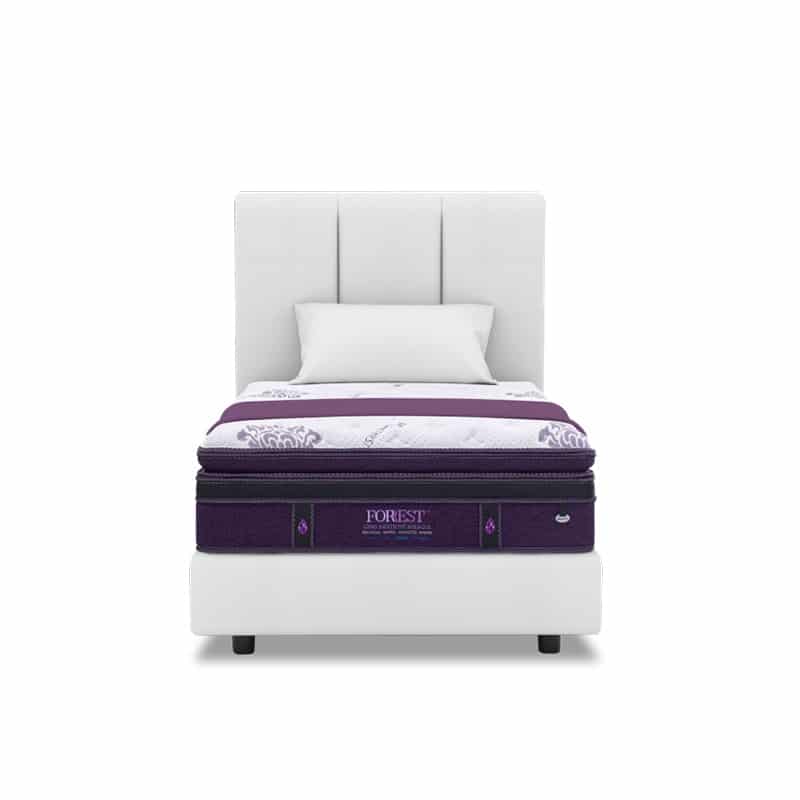 Amethyst Miracle 15.5” Pocketed Spring Customisable Mattress