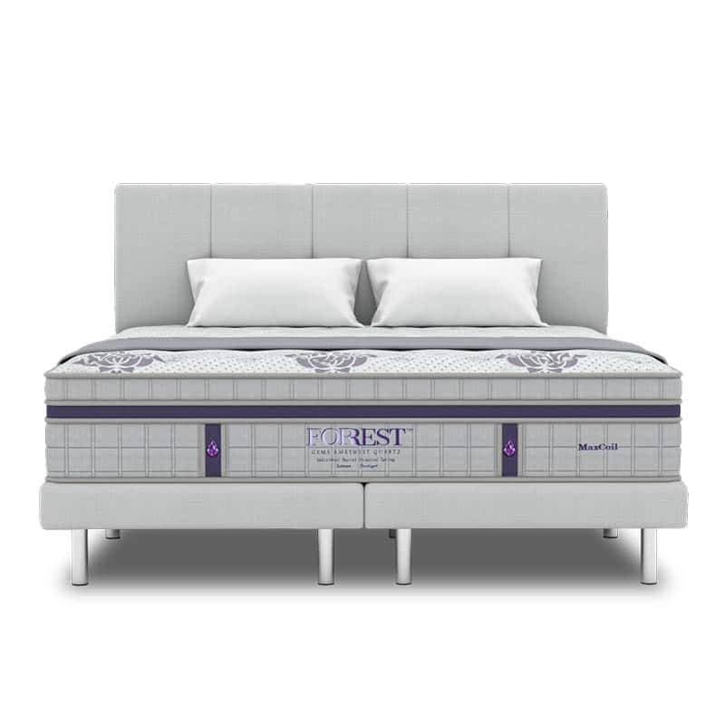 Amethyst Quartz 13.5'' Pocketed Spring Mattress