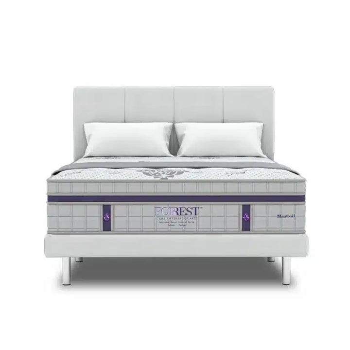 Amethyst Quartz 13.5'' Pocketed Spring Mattress