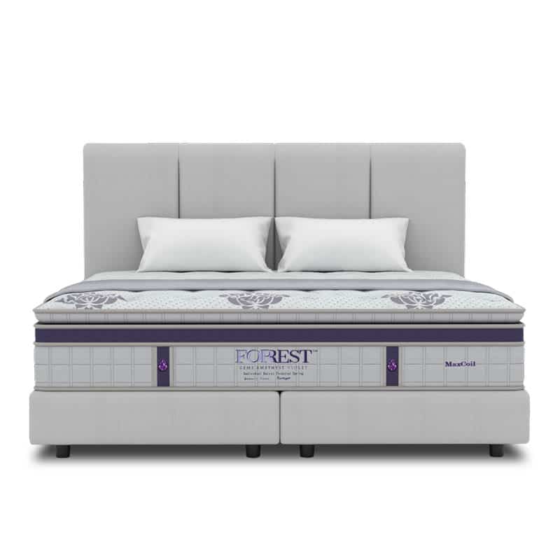 Amethyst Violet 14'' Pocketed Spring Mattress