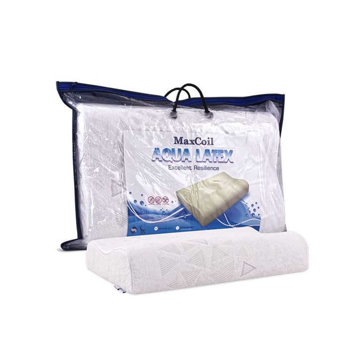 Aqua Latex Pillow (Medium Soft)