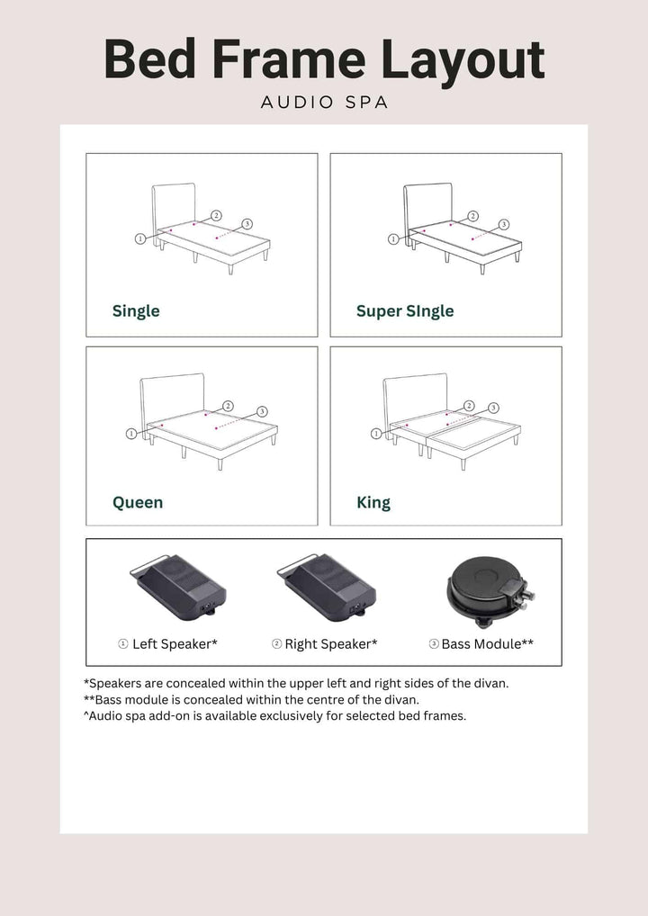 Fullerton Headboard + Day Angel Divan Bed Frame