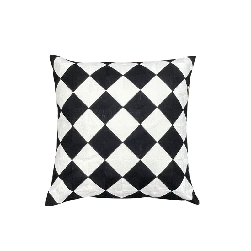 Ebony & Ivory Cushion Cover (450 x 450mm)