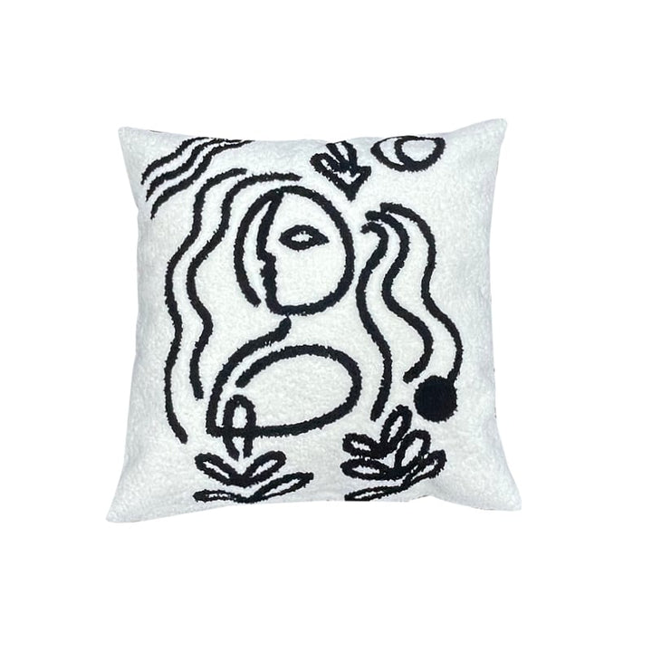 Ebony & Ivory Cushion Cover (450 x 450mm)