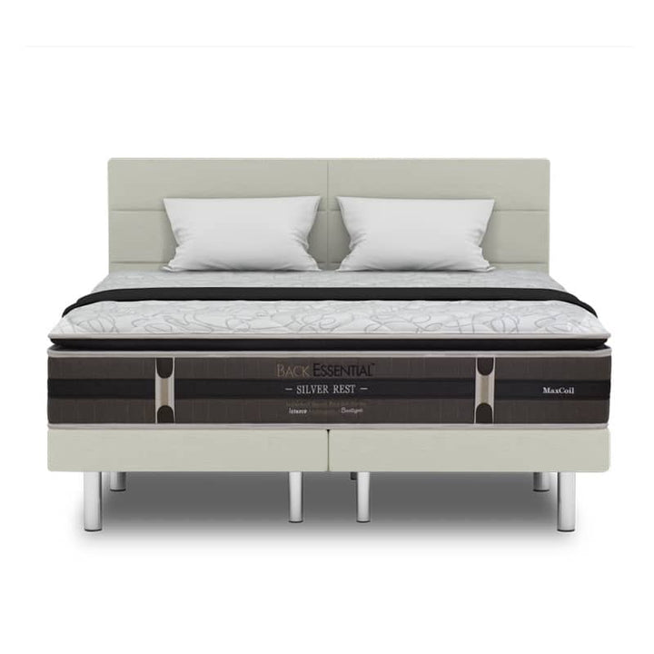 Back Essential Silver Rest 12" Pocketed Spring Mattress