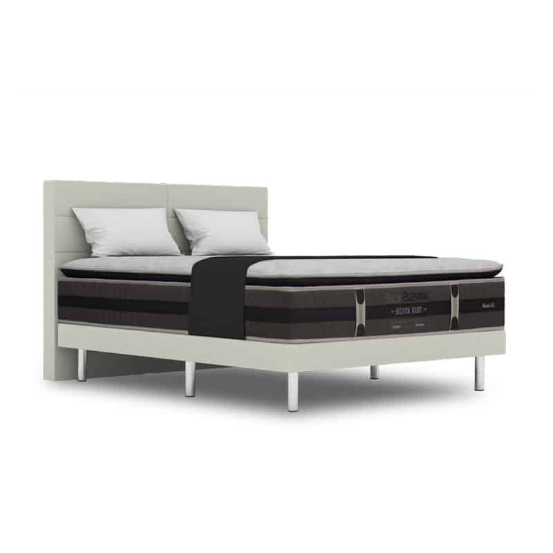 Back Essential Silver Rest 12" Pocketed Spring Mattress
