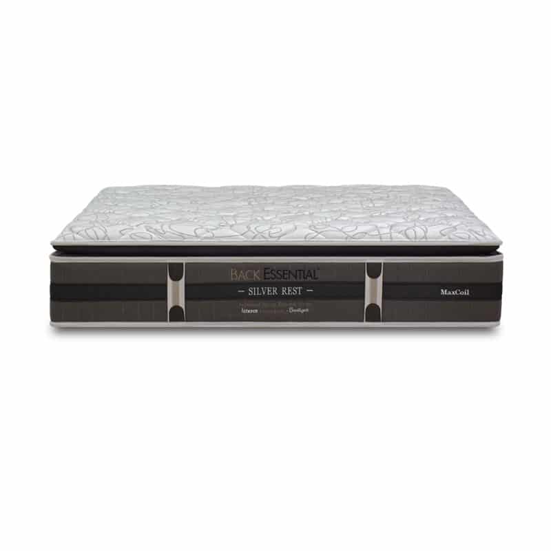 Back Essential Silver Rest 12" Pocketed Spring Mattress
