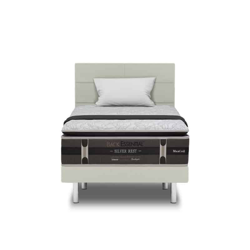 Back Essential Silver Rest 12" Pocketed Spring Mattress