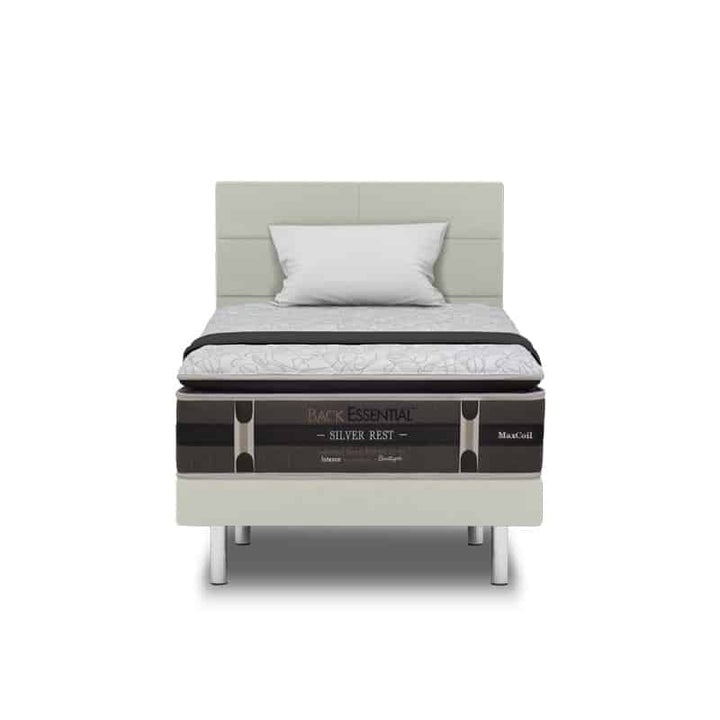 Back Essential Silver Rest 12" Pocketed Spring Mattress