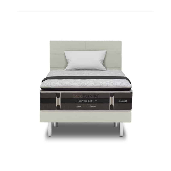 Back Essential Silver Rest 12" Pocketed Spring Mattress