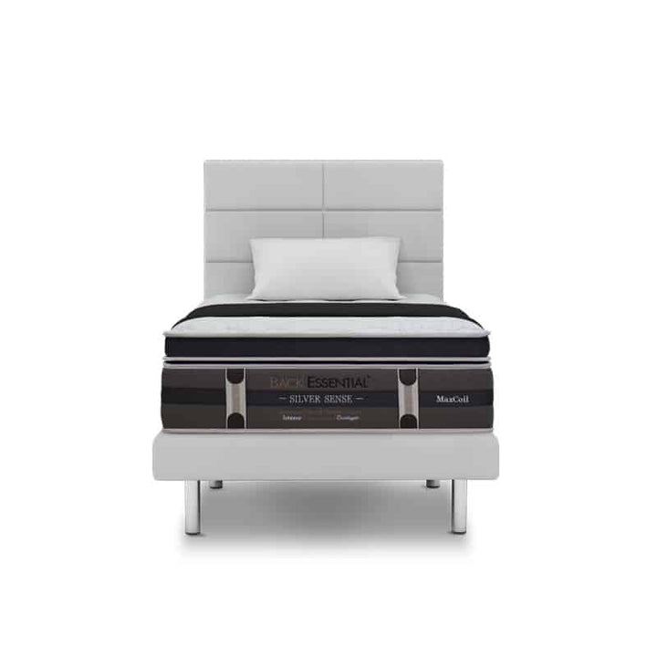 Back Essential Silver Sense 13.5" Pocketed Spring Mattress