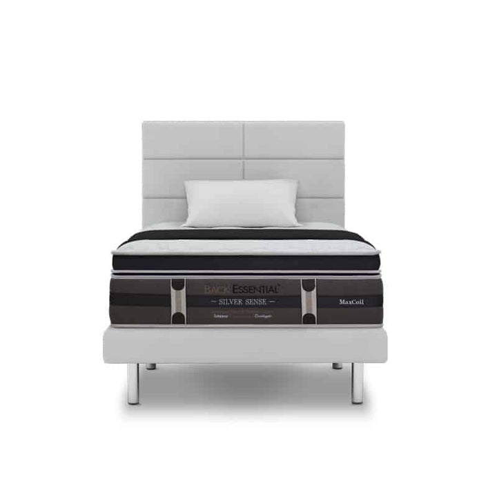 Back Essential Silver Sense 13.5" Pocketed Spring Mattress