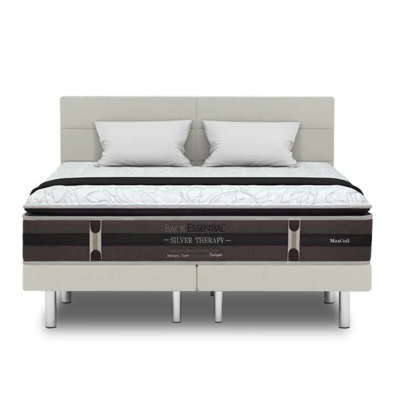 Back Essential Silver Therapy 12.5" Pocketed Spring Mattress