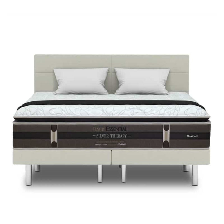 Back Essential Silver Therapy 12.5" Pocketed Spring Mattress