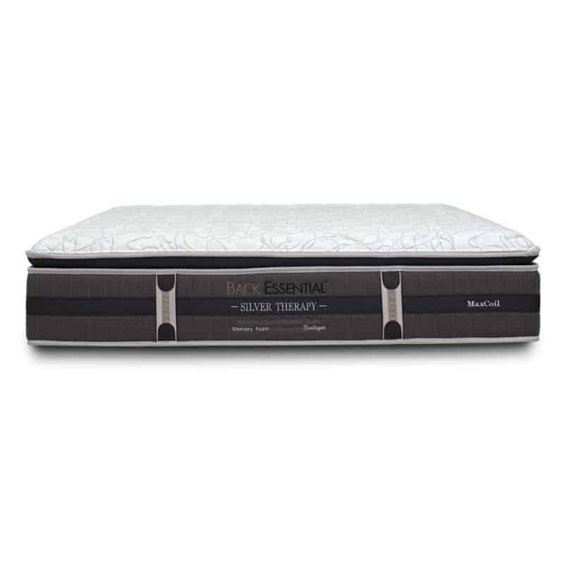 Back Essential Silver Therapy 12.5" Pocketed Spring Mattress