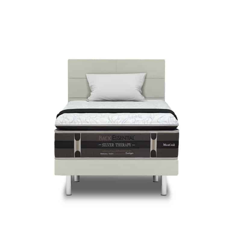 Back Essential Silver Therapy 12.5" Pocketed Spring Mattress