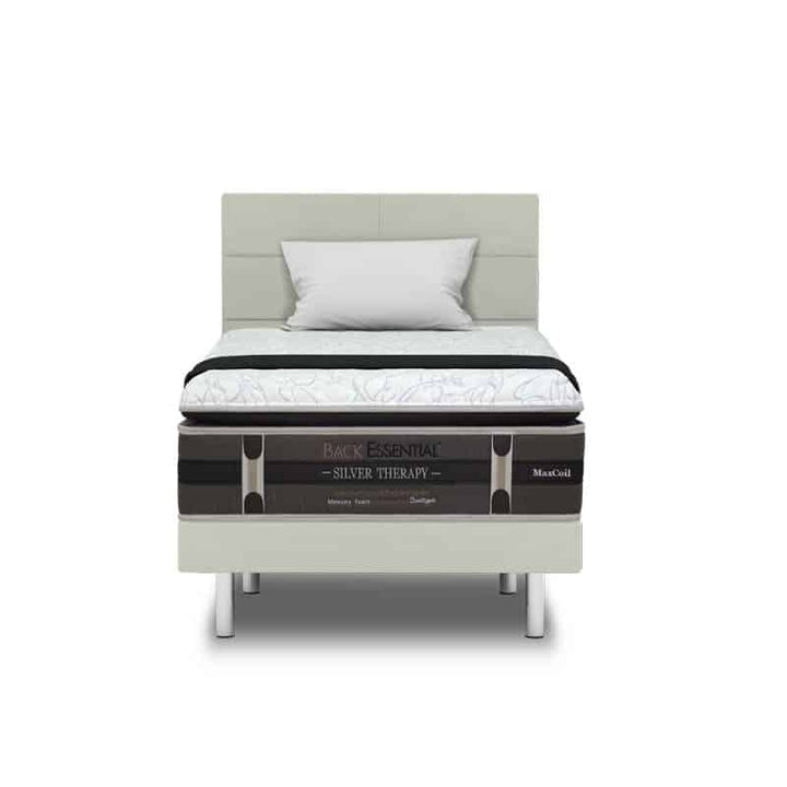 Back Essential Silver Therapy 12.5" Pocketed Spring Mattress