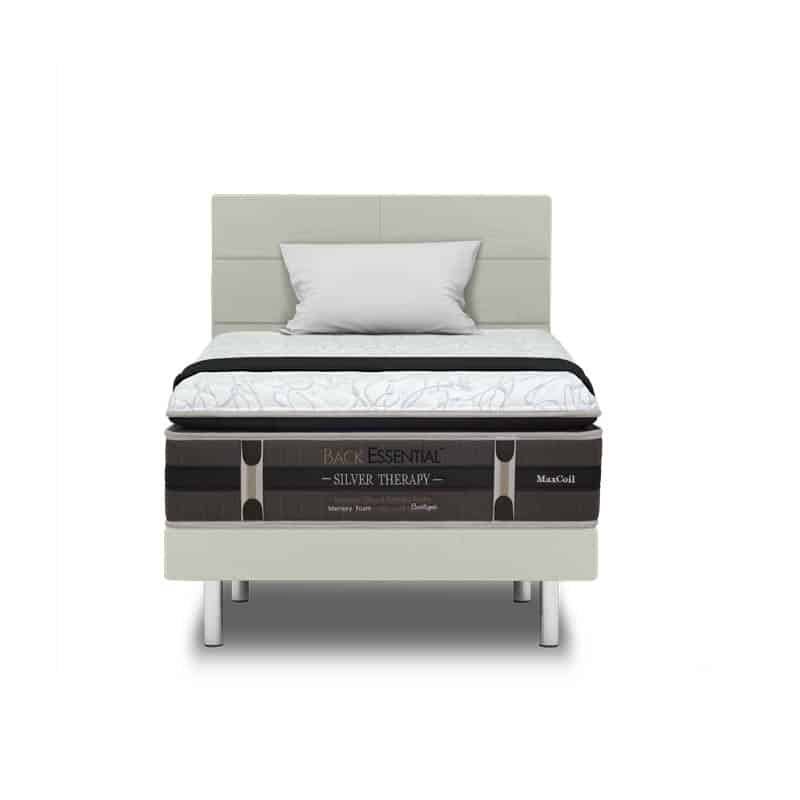 Back Essential Silver Therapy 12.5" Pocketed Spring Mattress