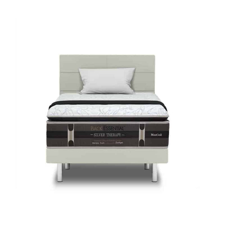 Back Essential Silver Therapy 12.5" Pocketed Spring Mattress