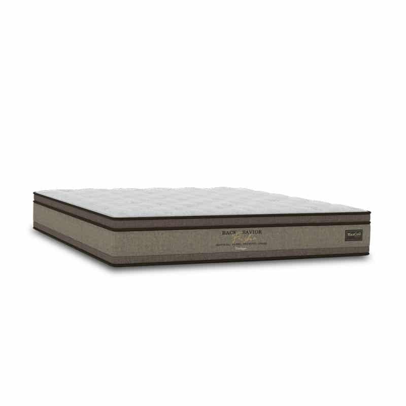 Back Savior Freshen 10.5" Pocketed Spring Mattress + Day Angel Bed Frame (Package)