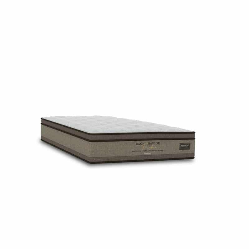 Back Savior Freshen 10.5" Pocketed Spring Mattress + Day Angel Bed Frame (Package)