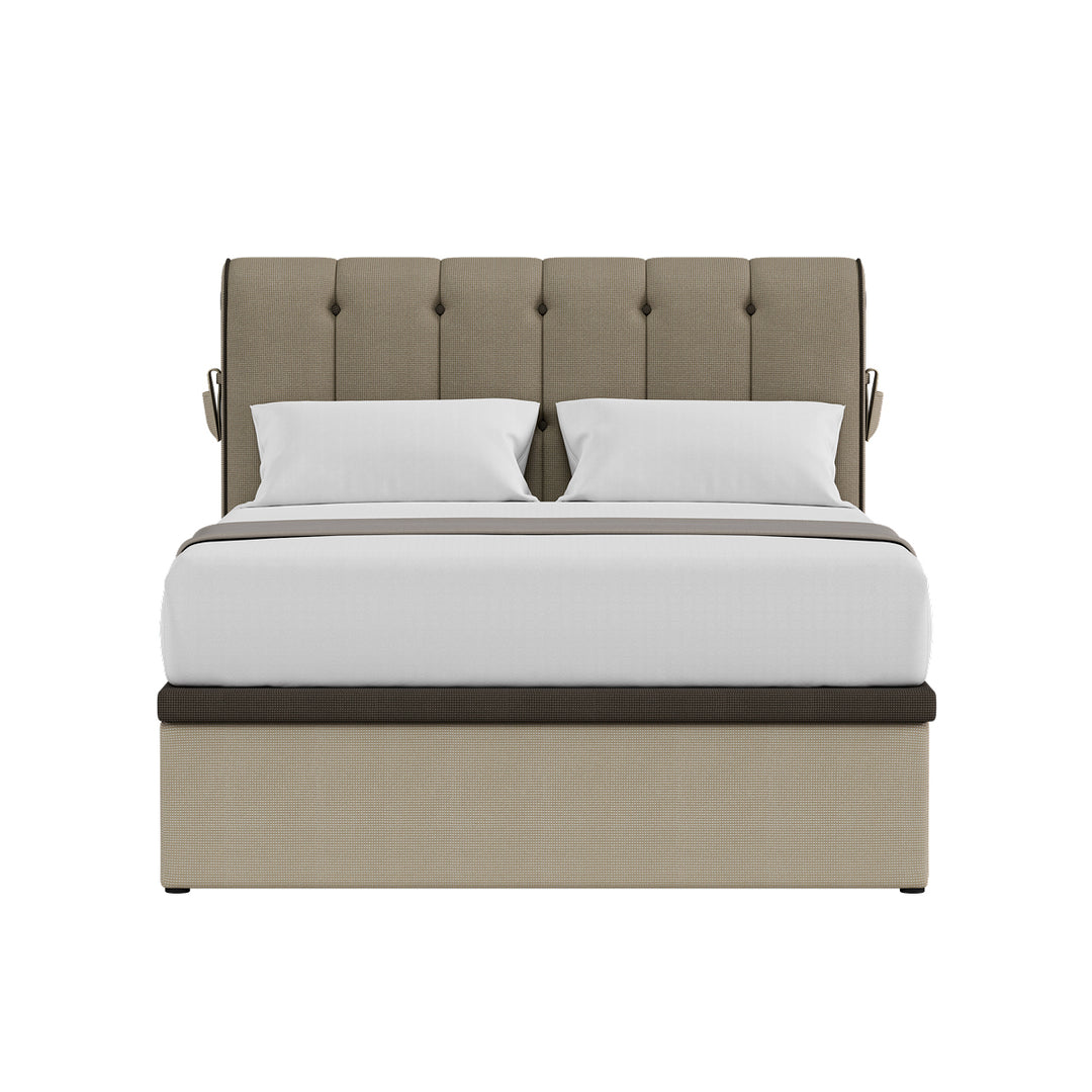 Beethoven Headboard + Chopin Motorise Storage Bed