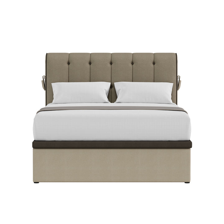 Beethoven Headboard + Chopin Motorise Storage Bed