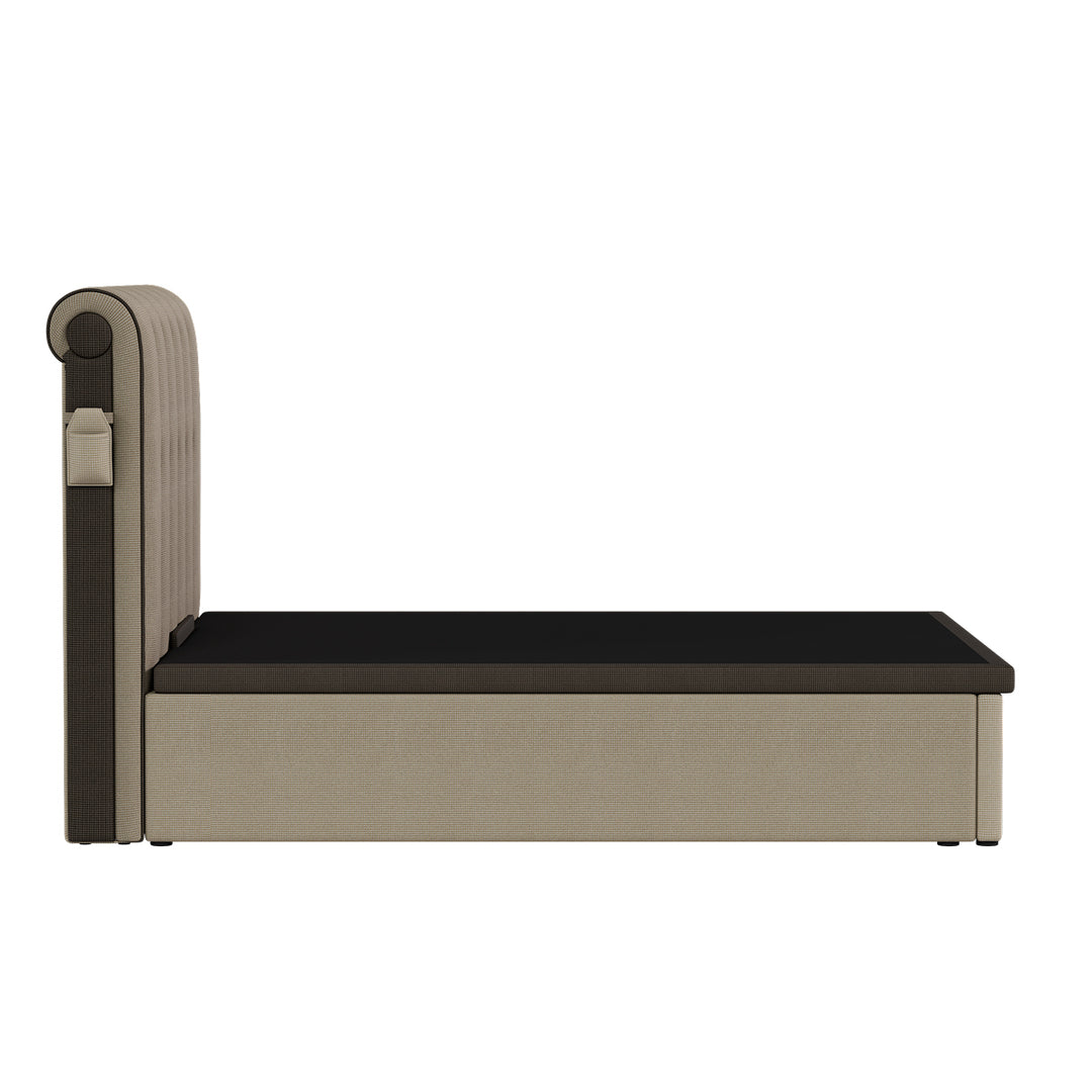 Beethoven Headboard + Chopin Motorise Storage Bed