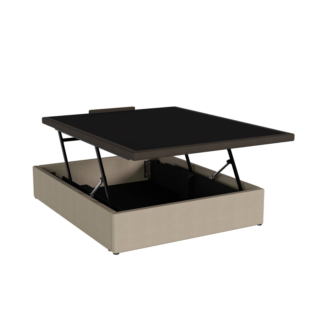 Beethoven Headboard + Chopin Motorise Storage Bed