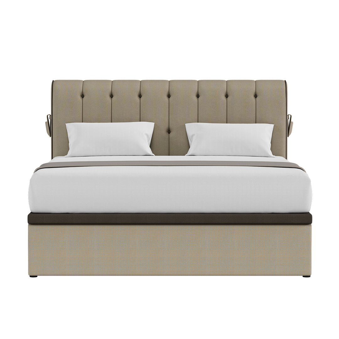 Beethoven Headboard + Chopin Motorise Storage Bed