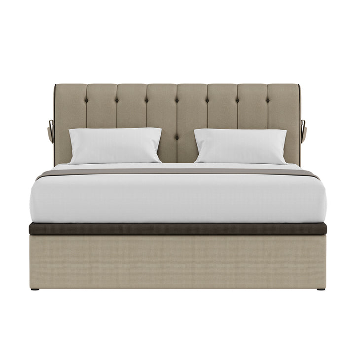 Beethoven Headboard + Chopin Motorise Storage Bed