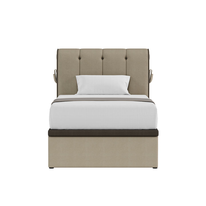 Beethoven Headboard + Chopin Motorise Storage Bed