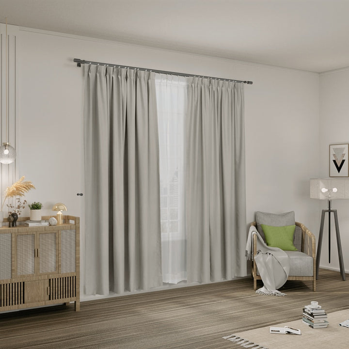 Charlene Blackout Curtain (99% Blackout / Matte Finish / Customisable Size)