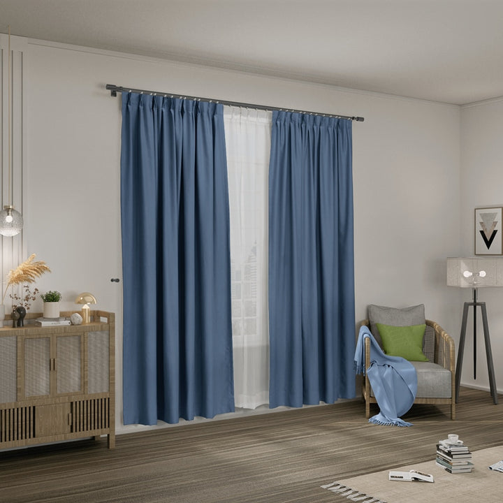 Charlene Blackout Curtain (99% Blackout / Matte Finish / Customisable Size)