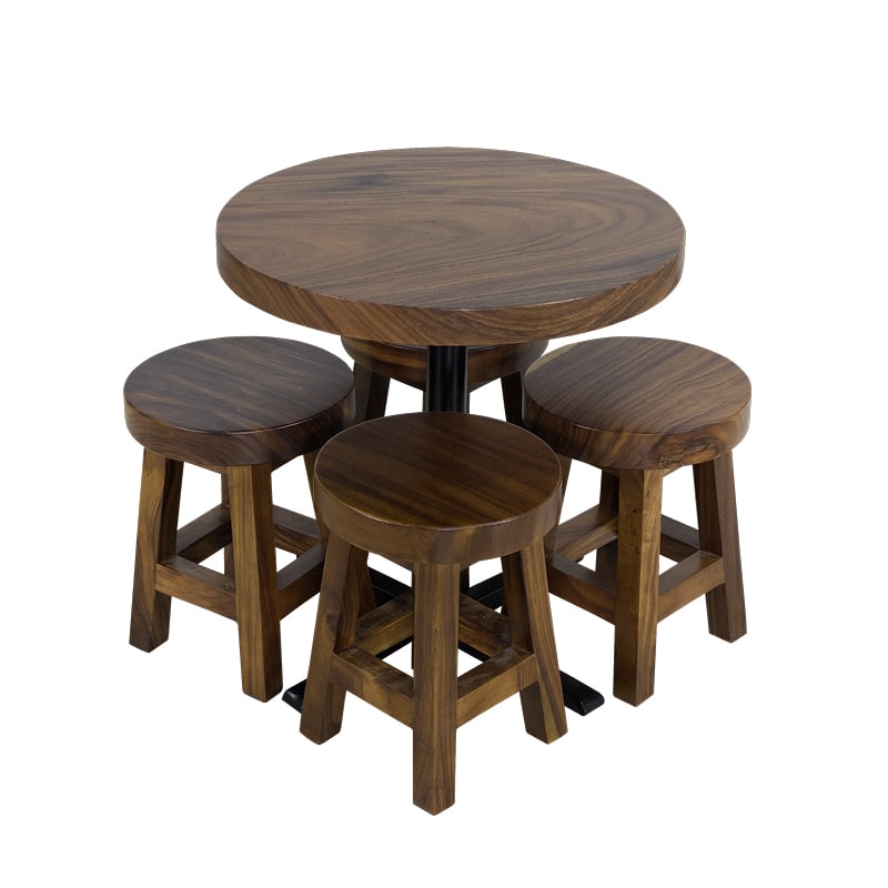Cira Suar Wood Dining Set