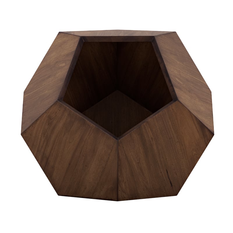 Cavery Wood Side Table / Pet House (2 Sizes)