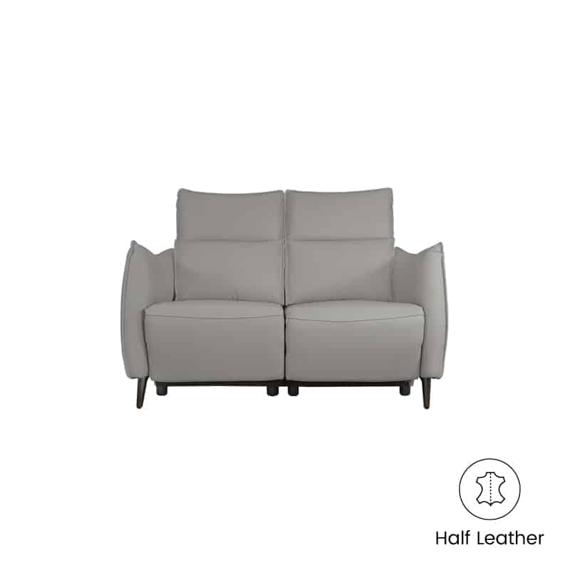 Clarion 2 Seater Recliner Sofa (Half Leather)